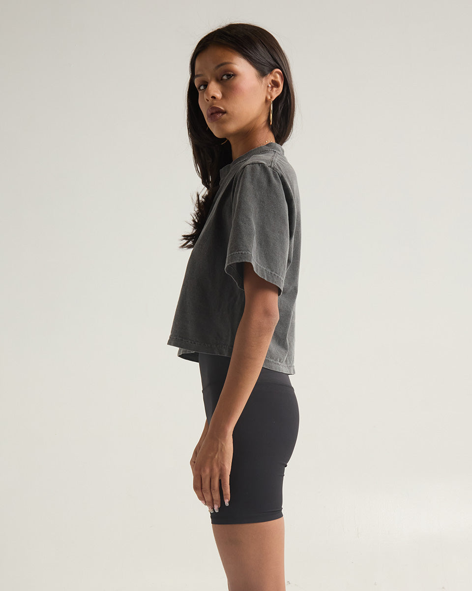 6.0oz Garment Dye Crop Top