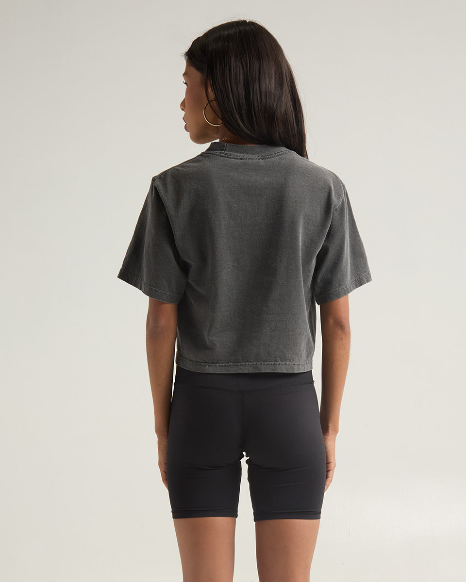 6.0oz Garment Dye Crop Top