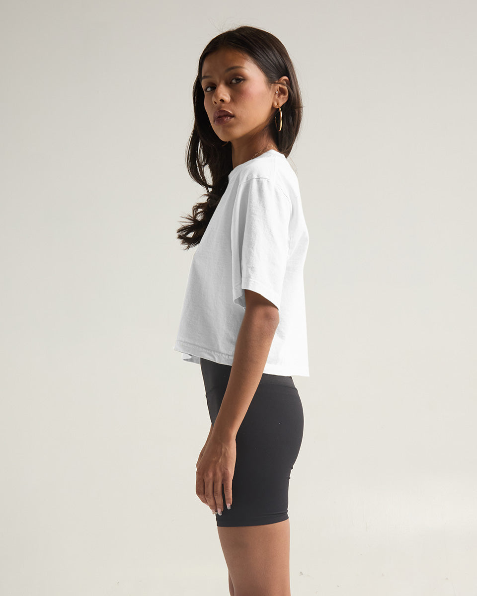 6.0oz Garment Dye Crop Top