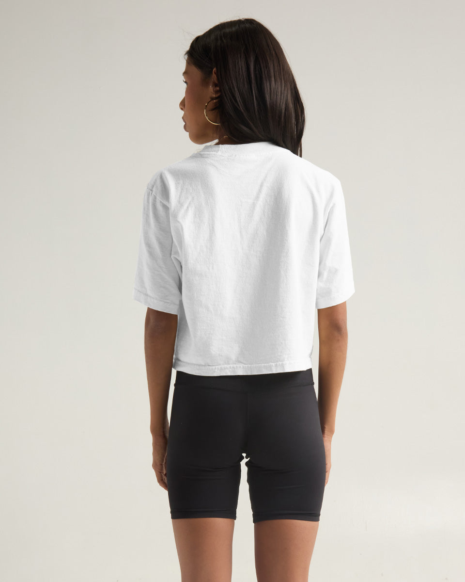 6.0oz Garment Dye Crop Top
