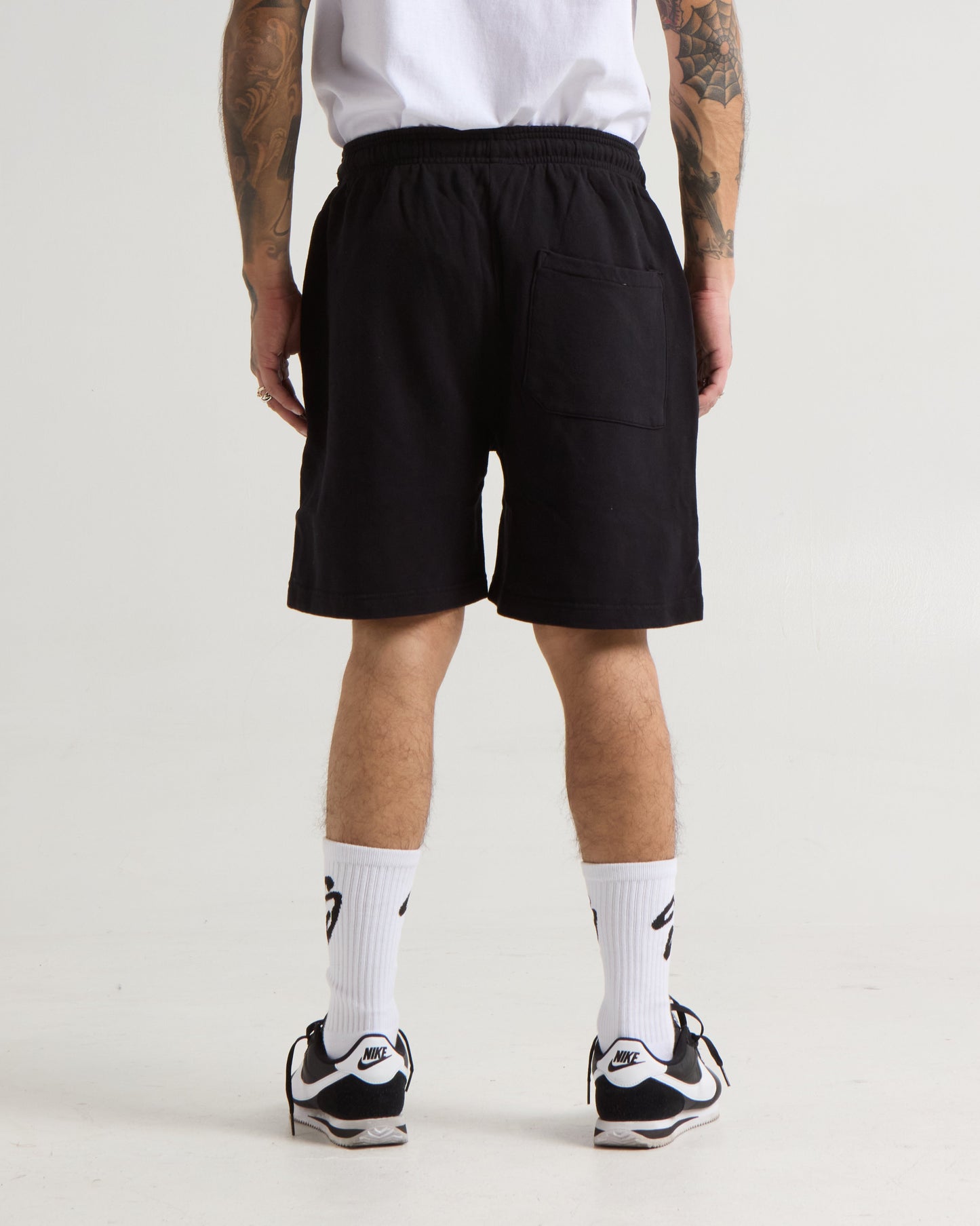 Garment Dye Fleece Mens Shorts