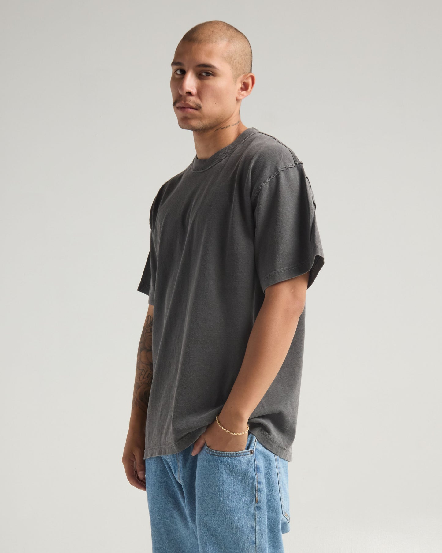 Garment Dye Reverse Tee