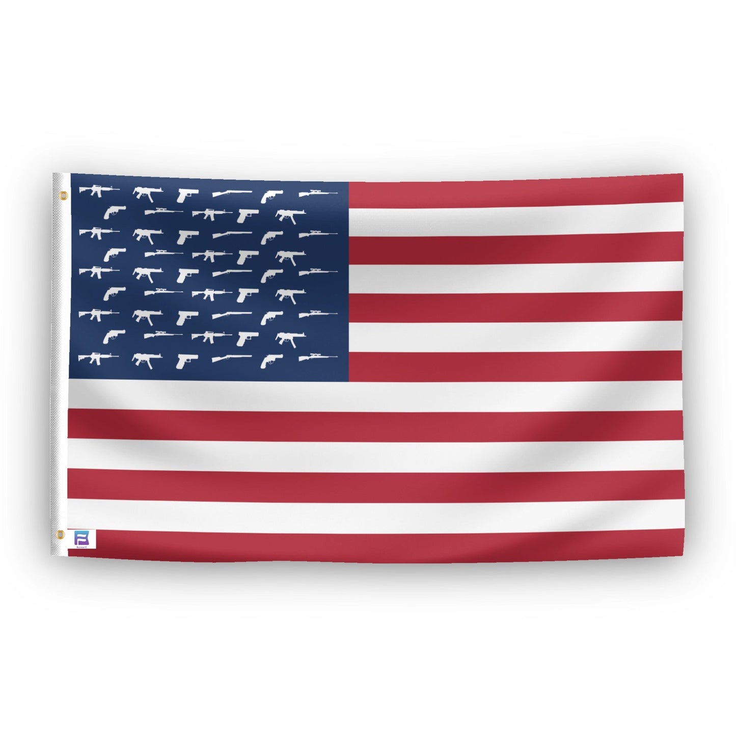 Gun Stars American Flag