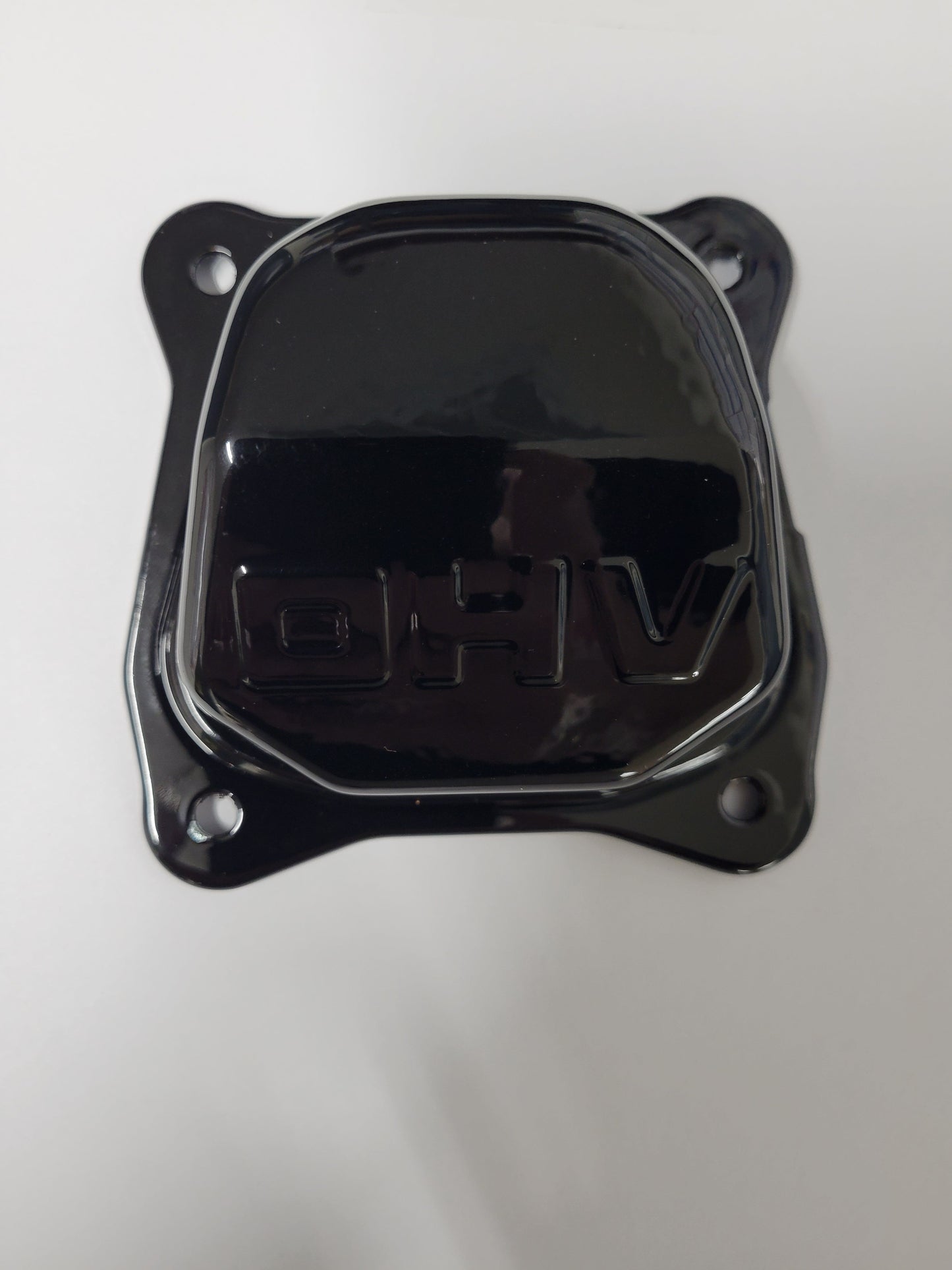 Black Powder Coated 4-Bolt Clone Valve Cover
