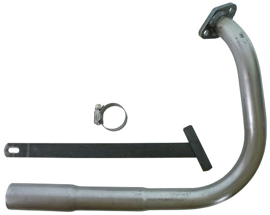RLV Wide Power Band J-Style Header for GX200 Clone Engines with Hardware