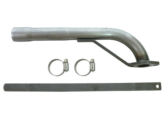 Straight Header for Big Block GX390 Clone Engines with Mounting Hardware