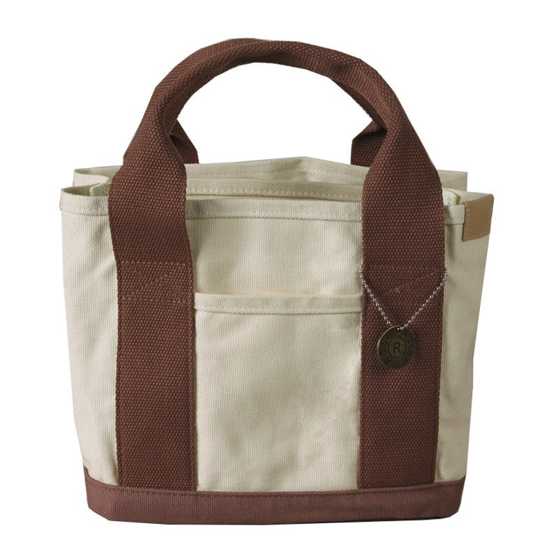 High Grade Canvas Bag Bento Bag Handbag 16A Canvas Women's Bag Handbag