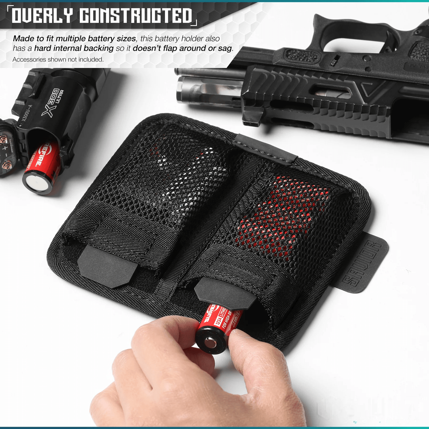 Battery and Accessory Pouch