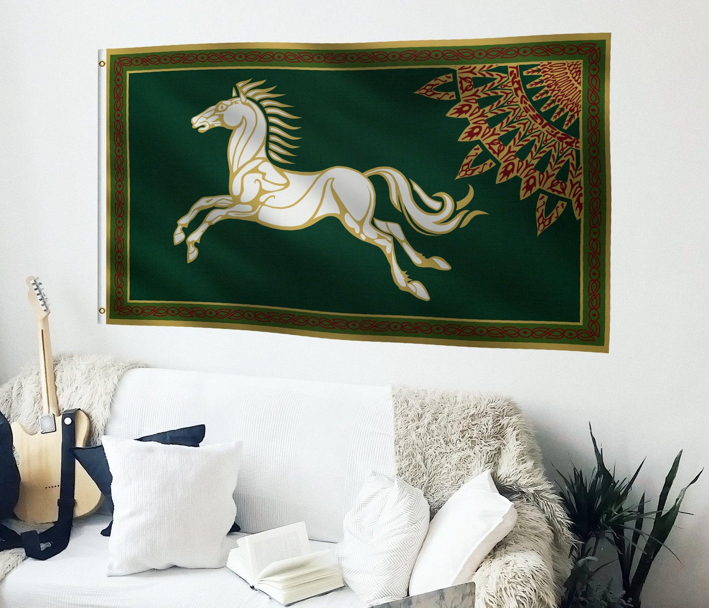 LOTR Rohan Horse Flag