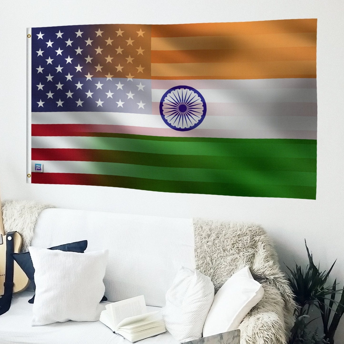 Indian American Hybrid Flag