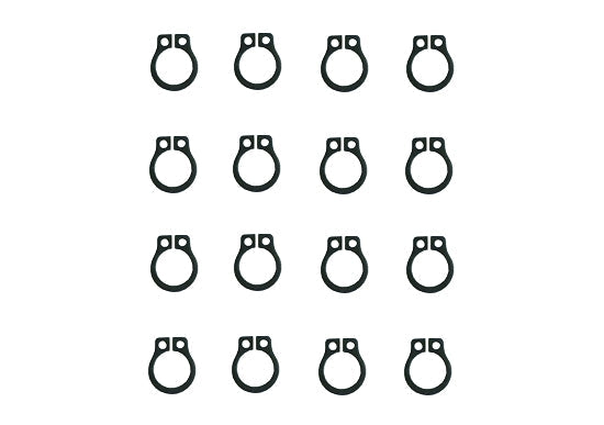 Hilliard Inferno 16-Piece Clutch Weight Snap Ring Kit