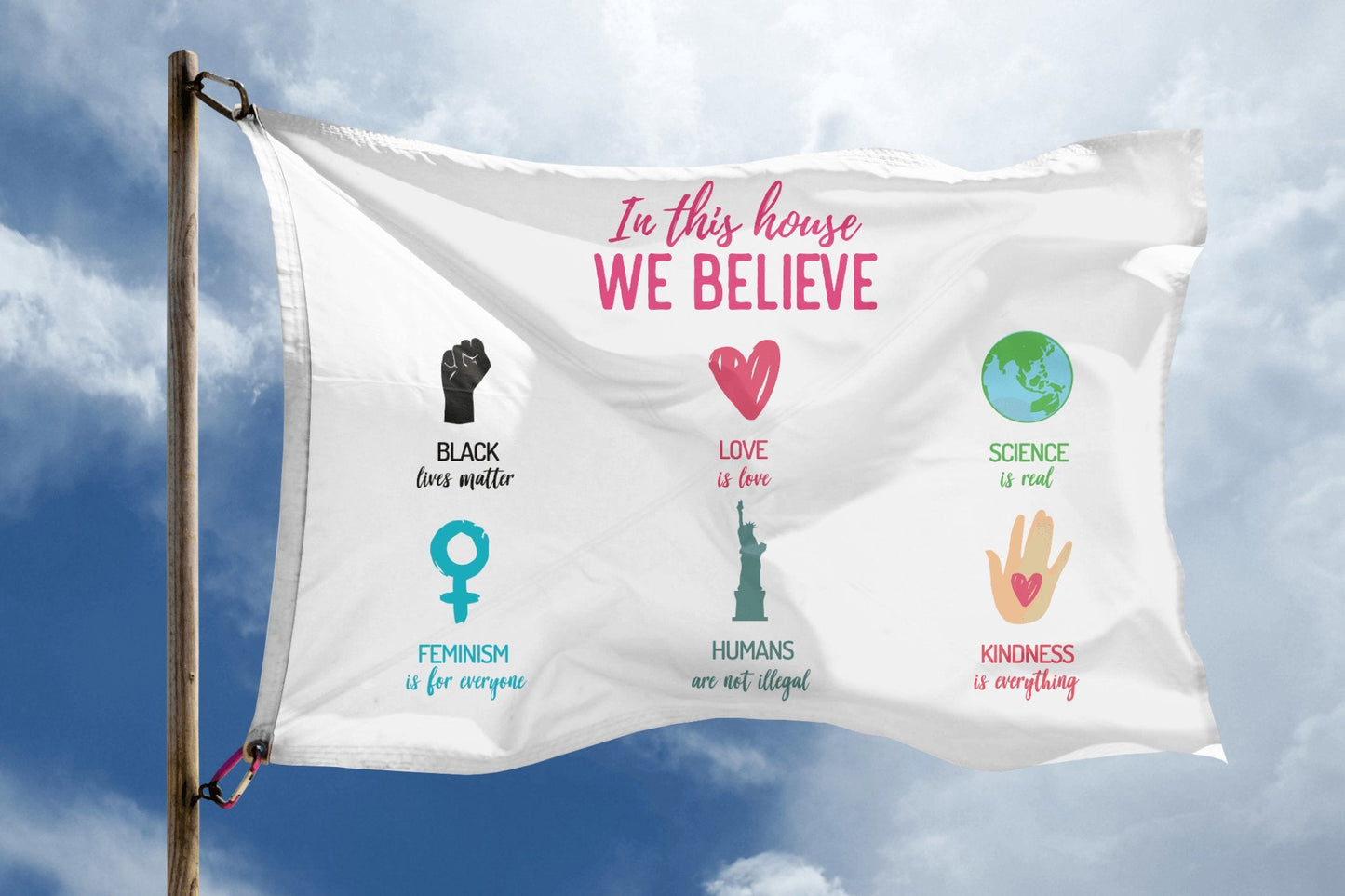 In this House Flag