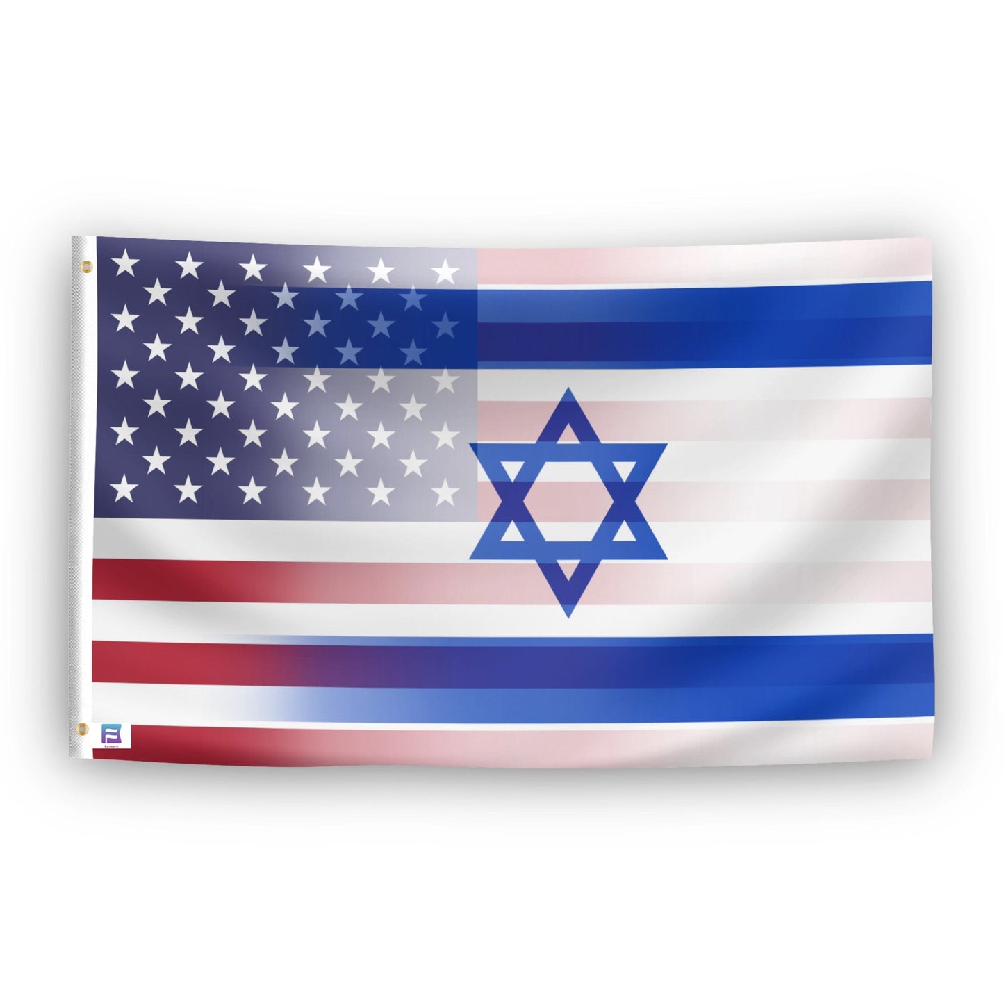 Israeli American Hybrid Flag
