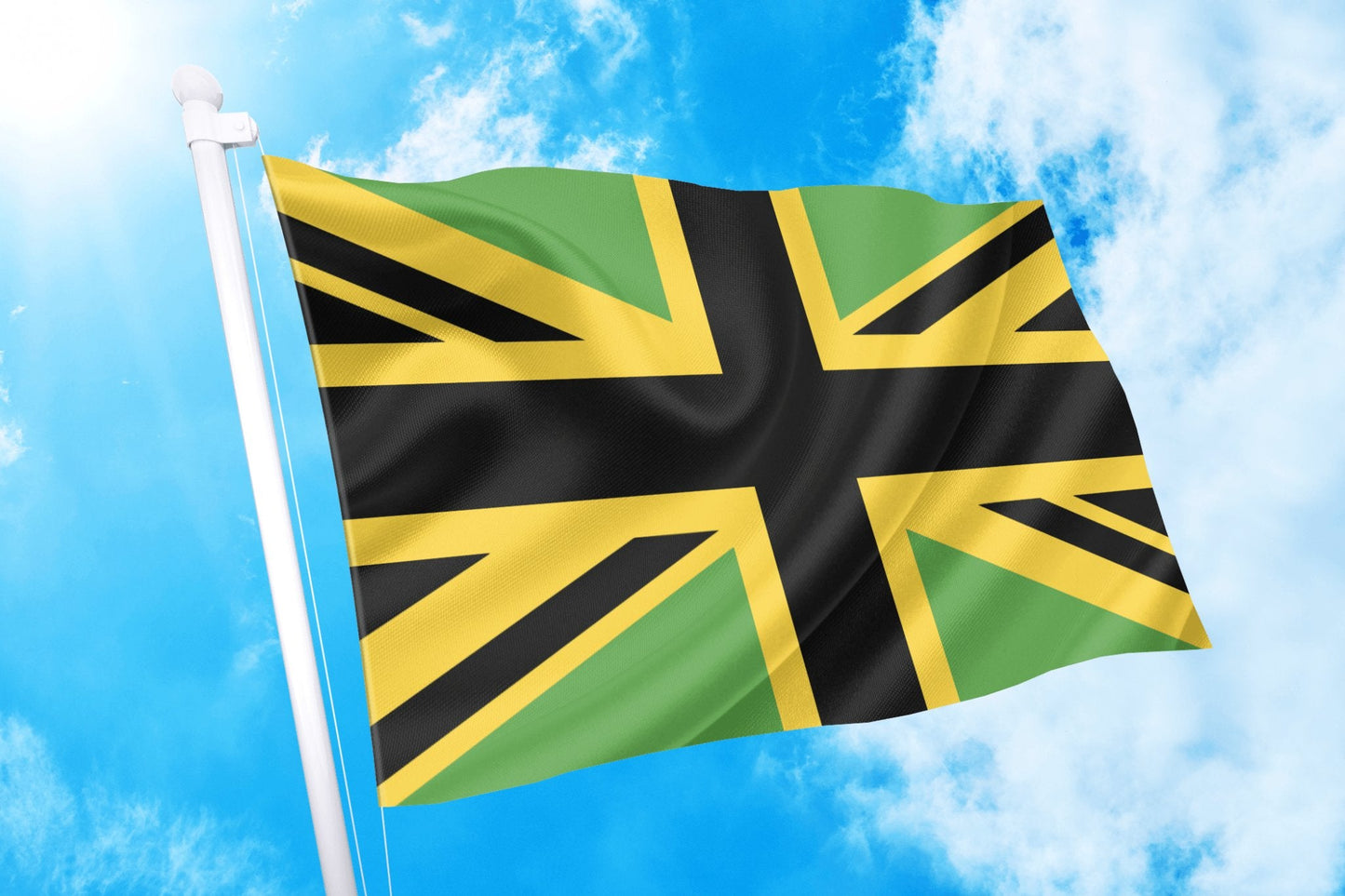 Jamaican Union Jack UK Flag