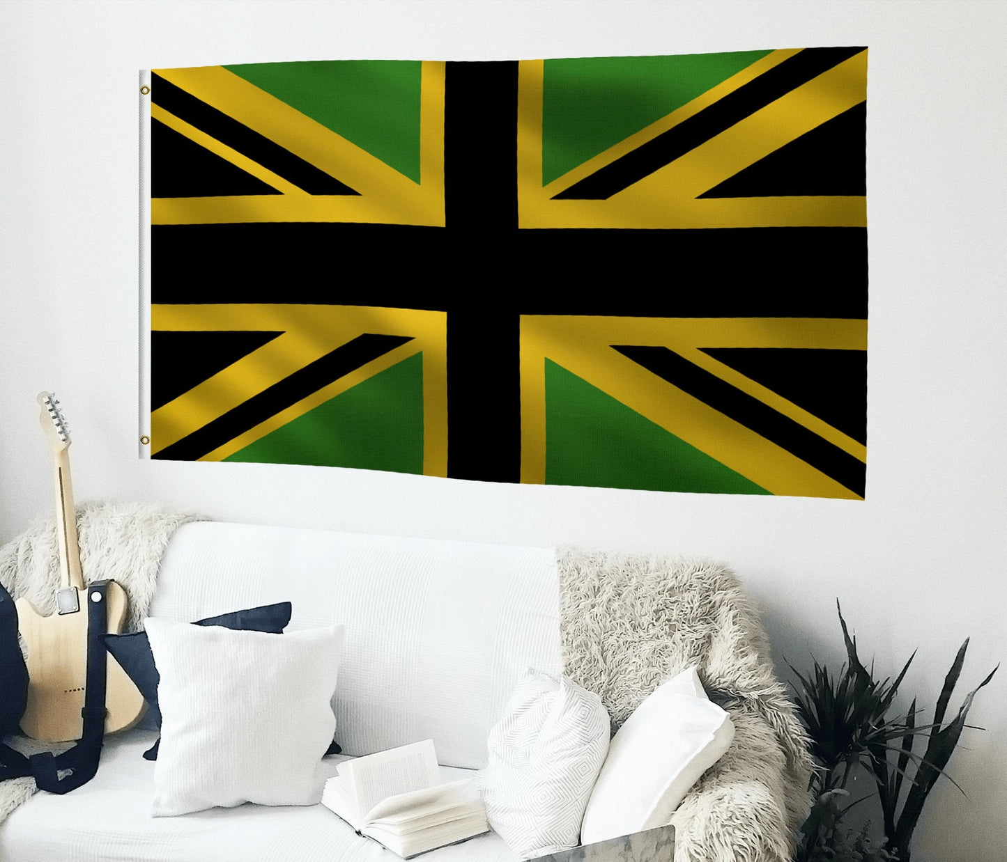 Jamaican Union Jack UK Flag
