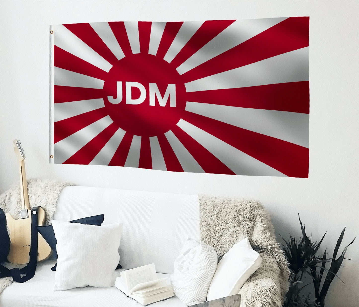 JDM Japanese Rising Sun Flag