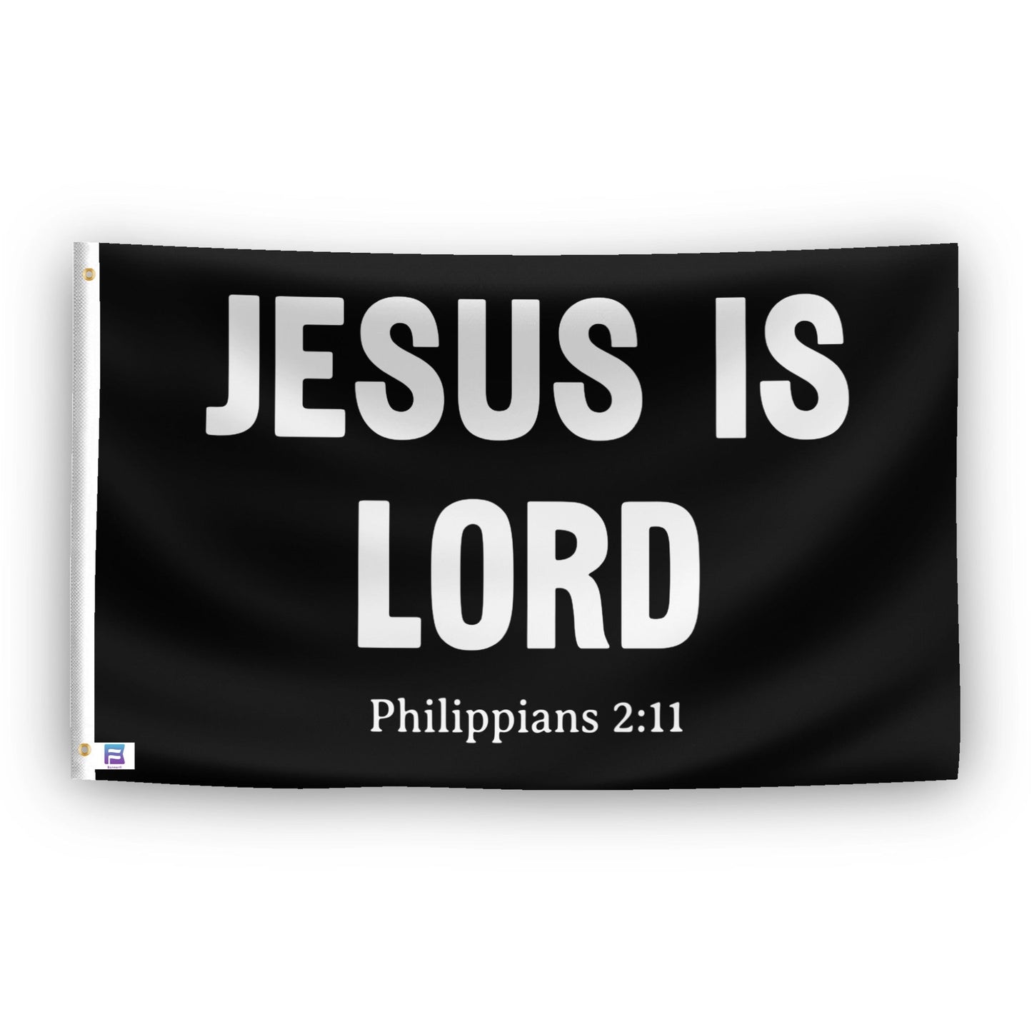 "Jesus Is Lord" Philippians 2:11 Flag