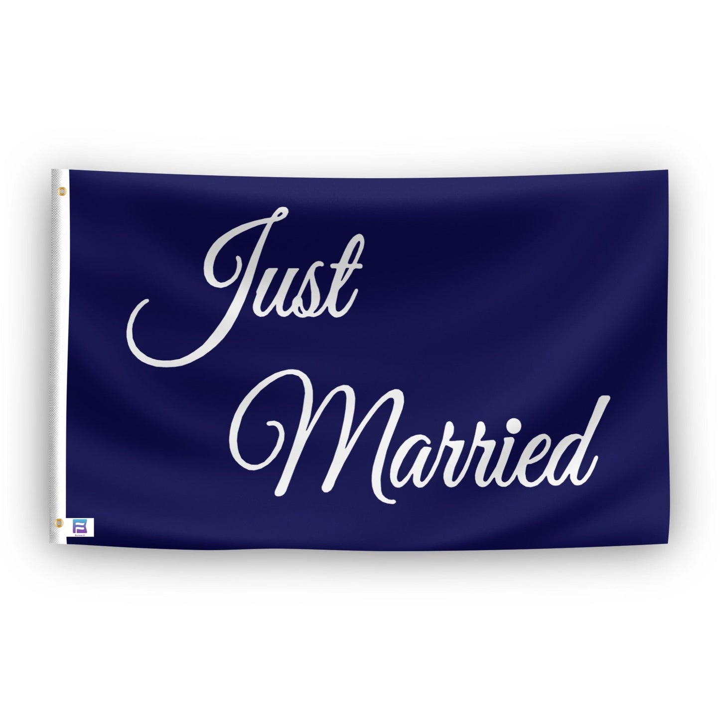 "Just Married" Flag