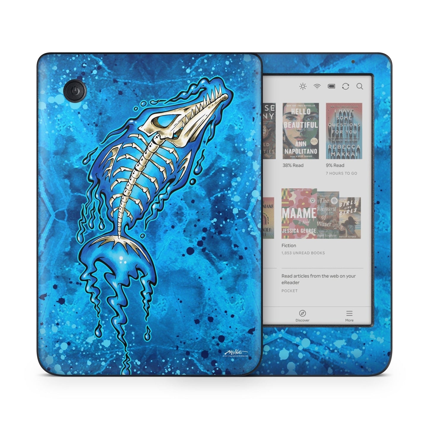 Barracuda Bones - Kobo Clara Colour Skin