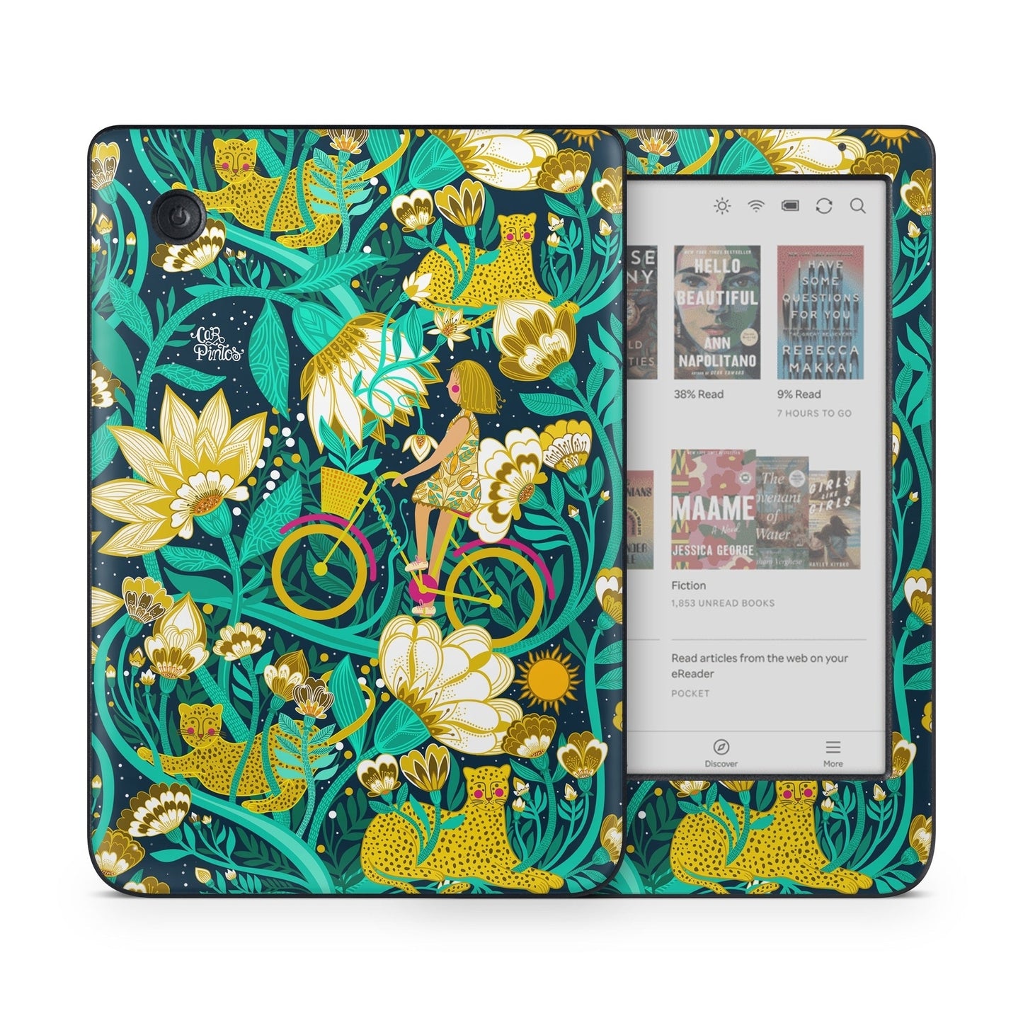 Cheetah Garden - Kobo Clara Colour Skin