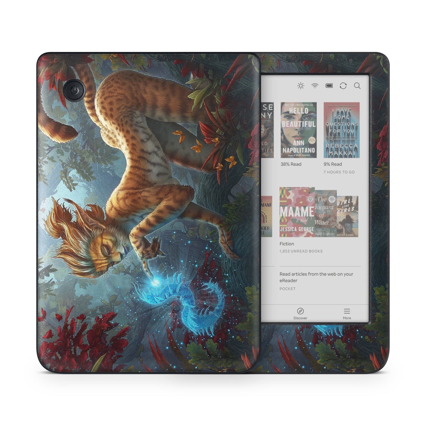 Ghost Centipede - Kobo Clara Colour Skin