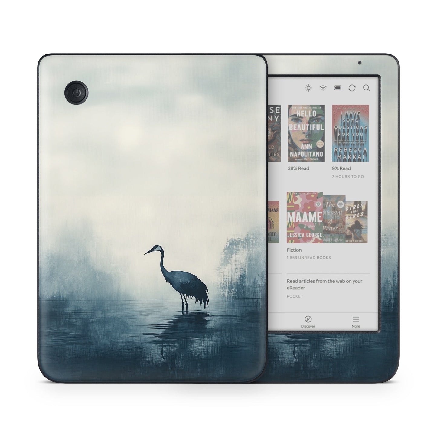 The Heron - Kobo Clara Colour Skin
