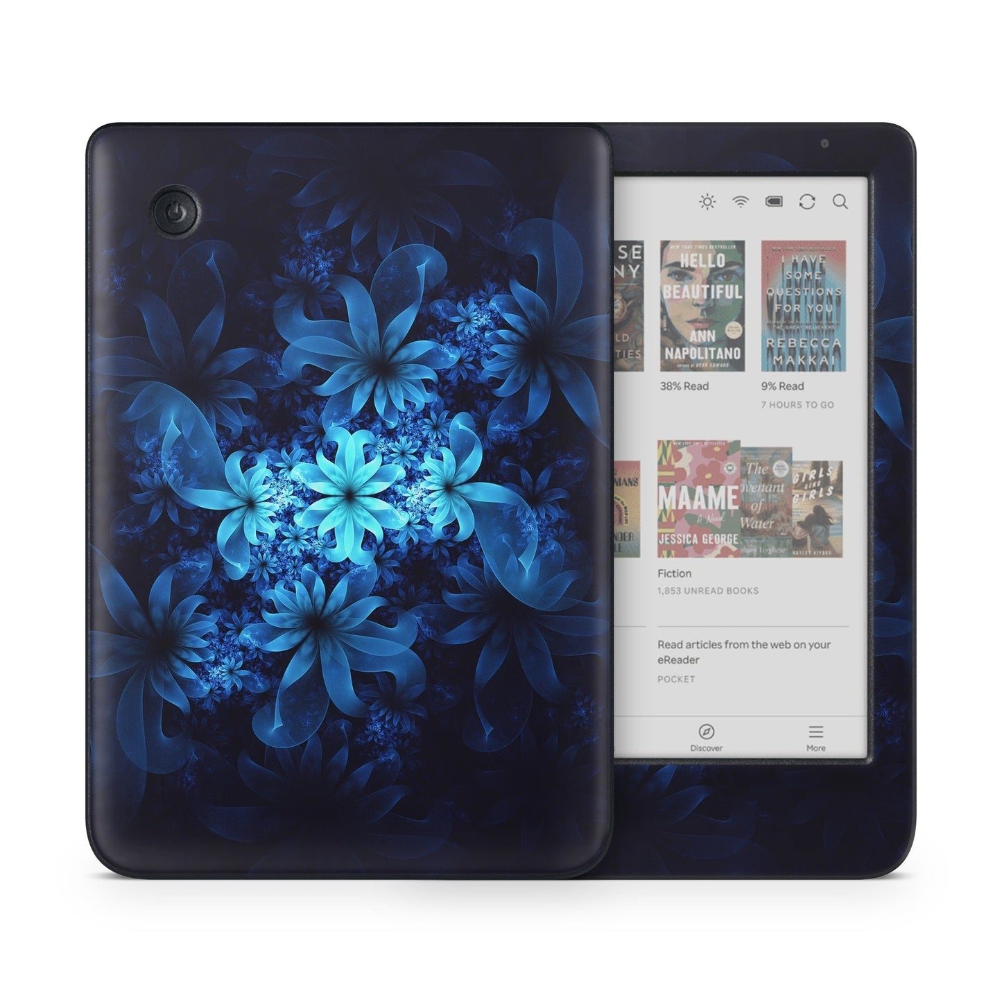 Luminous Flowers - Kobo Clara Colour Skin