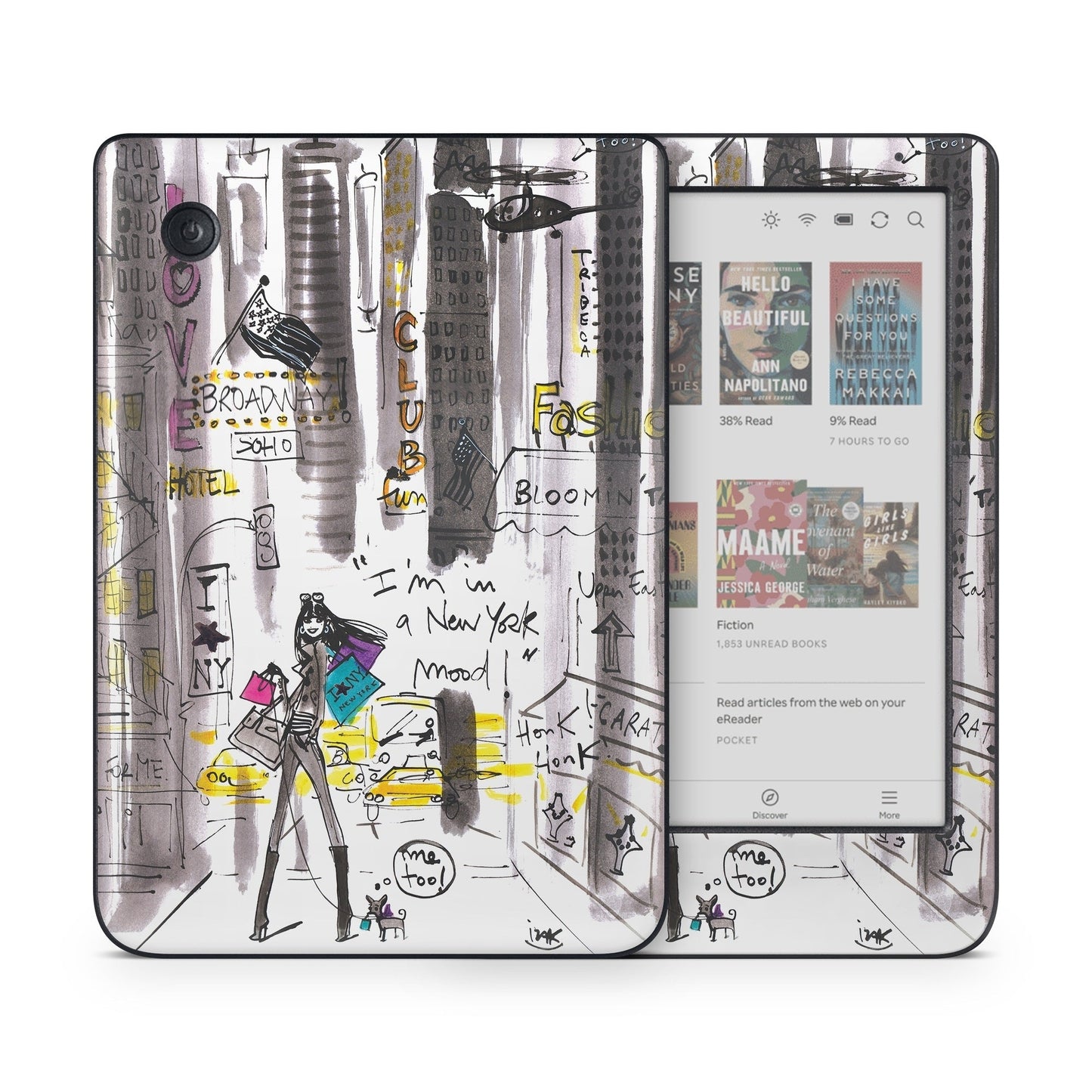 My New York Mood - Kobo Clara Colour Skin