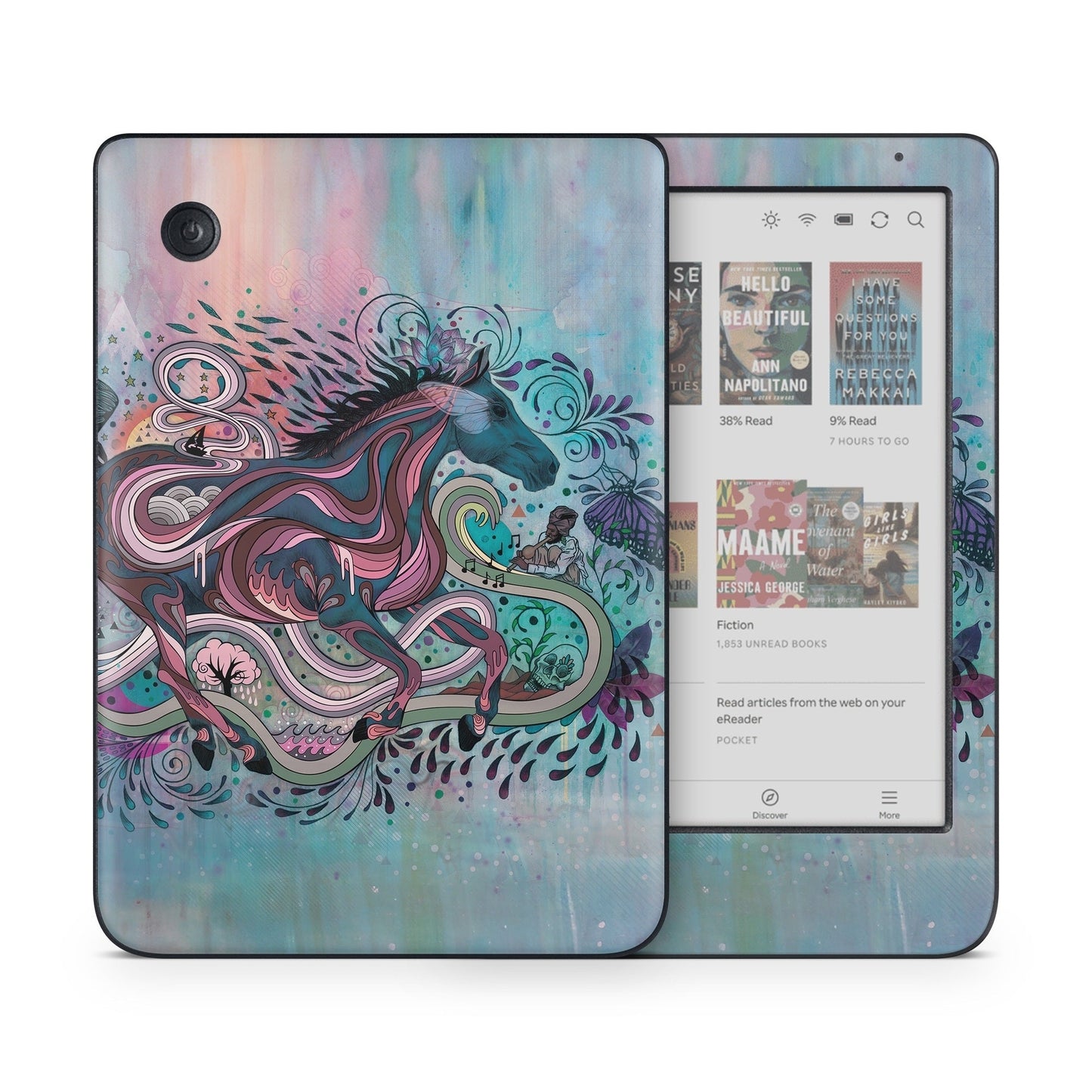 Poetry in Motion - Kobo Clara Colour Skin