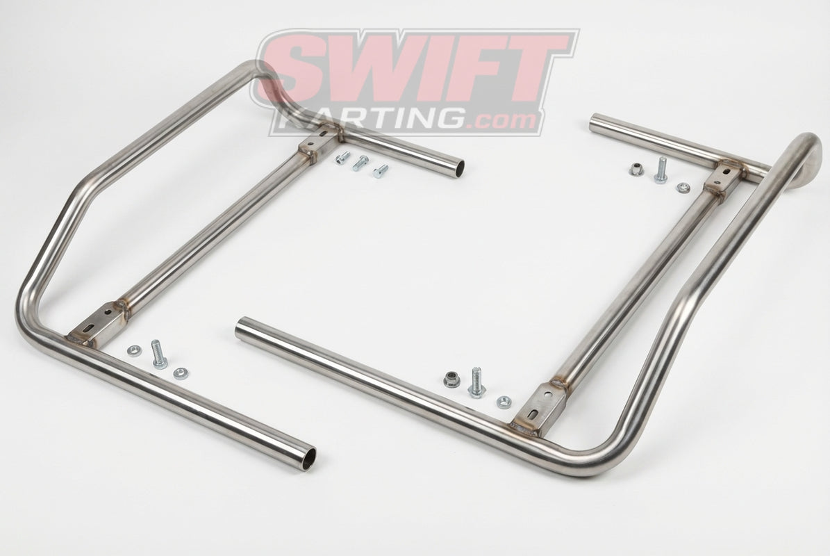 KG Stilo-Evo Right Hand Nerf Bar - Integrated Cross Bar - CIK Sprint