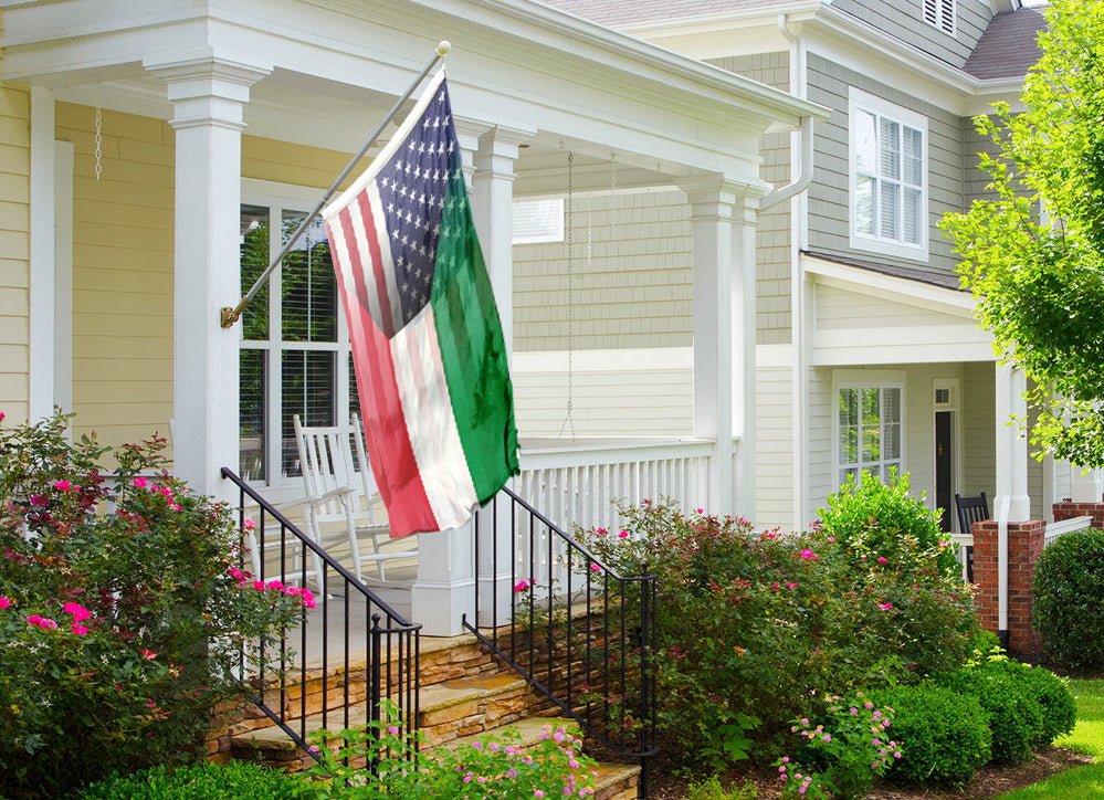 Kuwaiti American Hybrid Flag