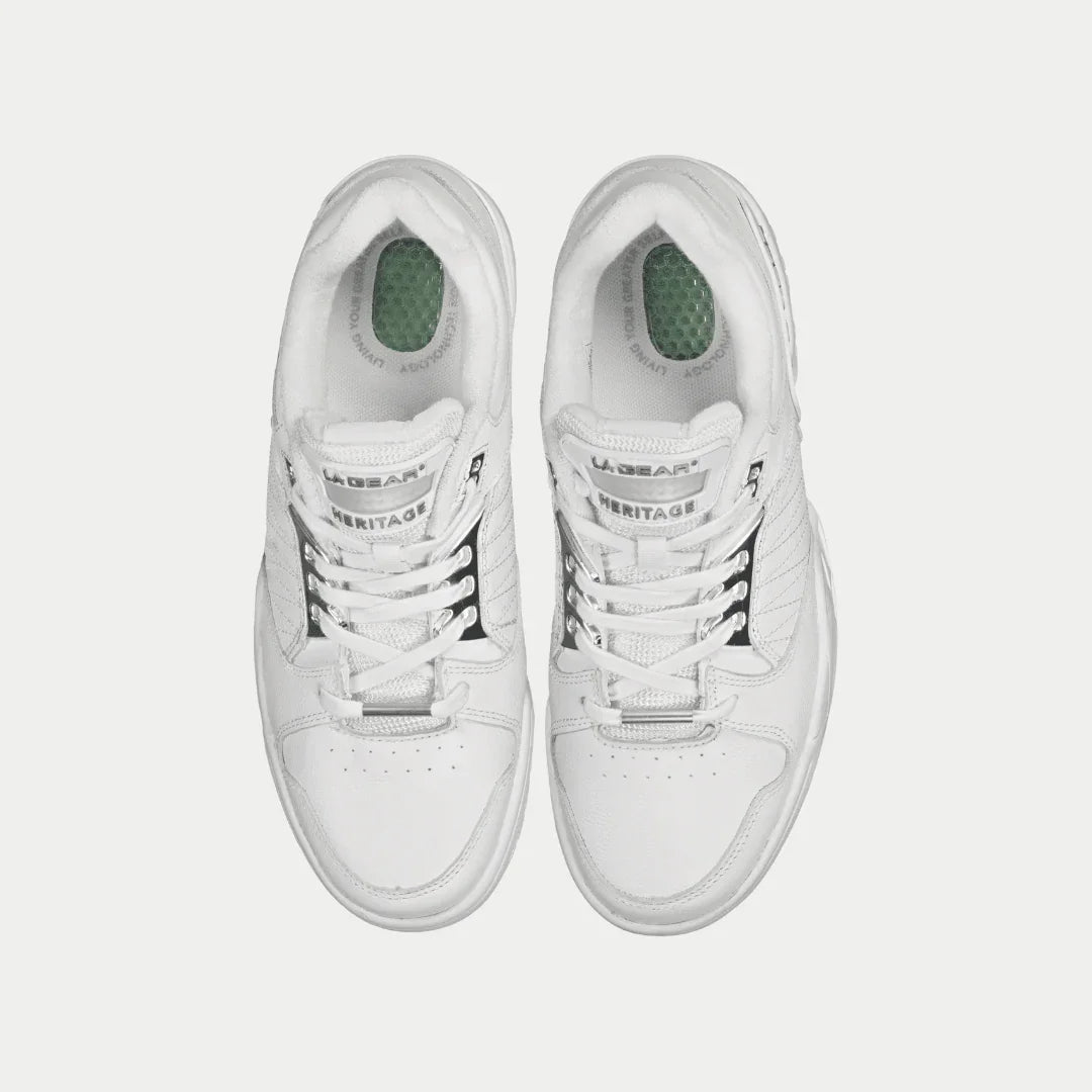 LA Gear Men’s Boardwalk Lowtop | White