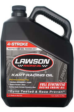 Lawson Oil Gallon Jug for Bulk Kart Engine Maintenance