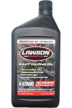 Lawson Oil Quart Bottle for Superior Kart Engine Protection
