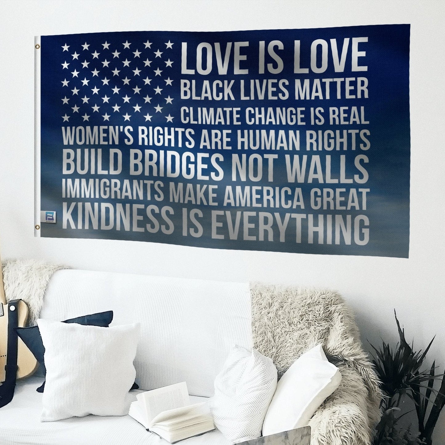 Positive Message American Flag