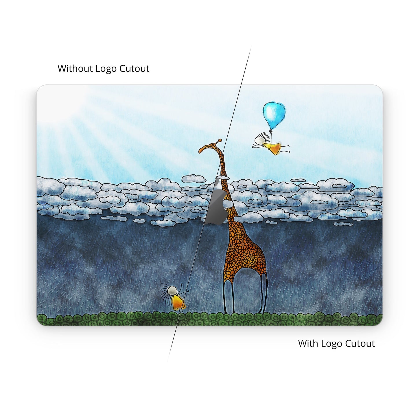 Above The Clouds - Apple MacBook Skin