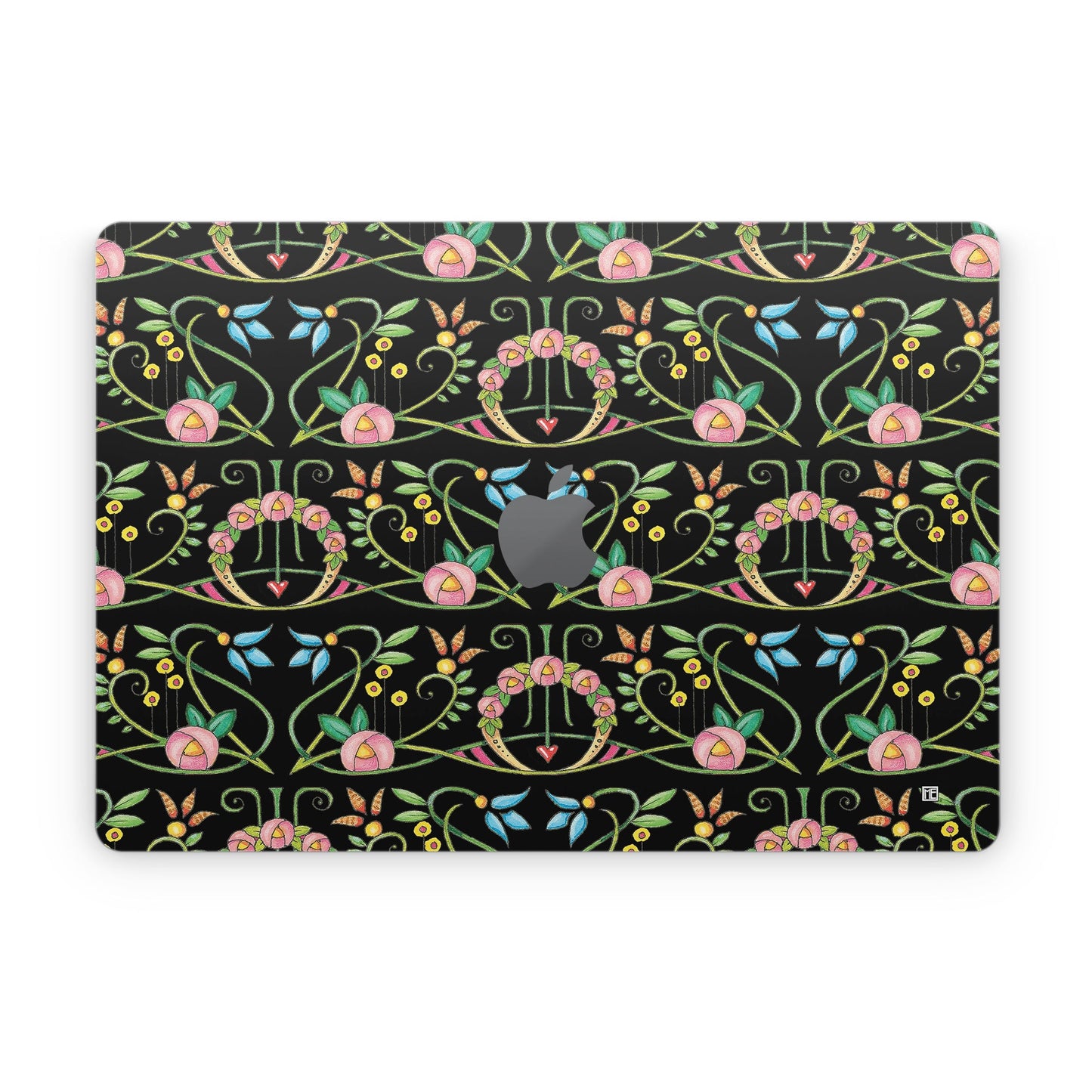 Change Nothing Flowers - Apple MacBook Skin