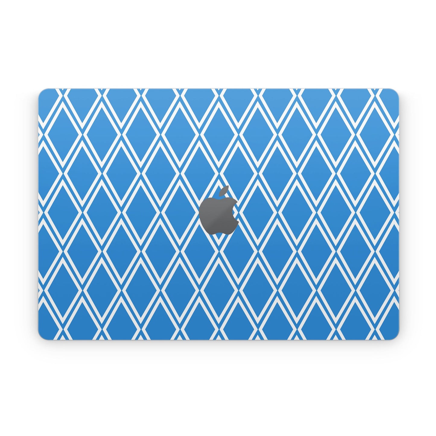 Blue Checks - Apple MacBook Skin
