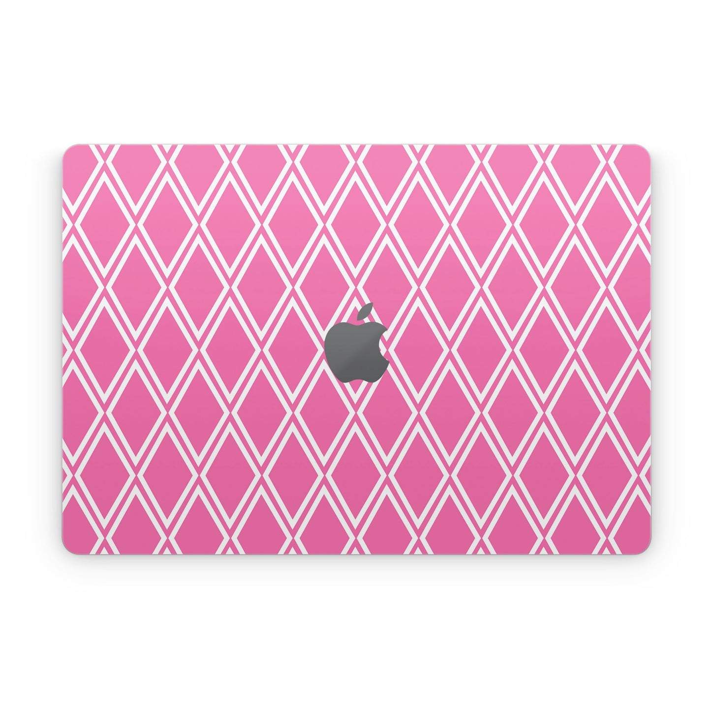 Pink Checks - Apple MacBook Skin