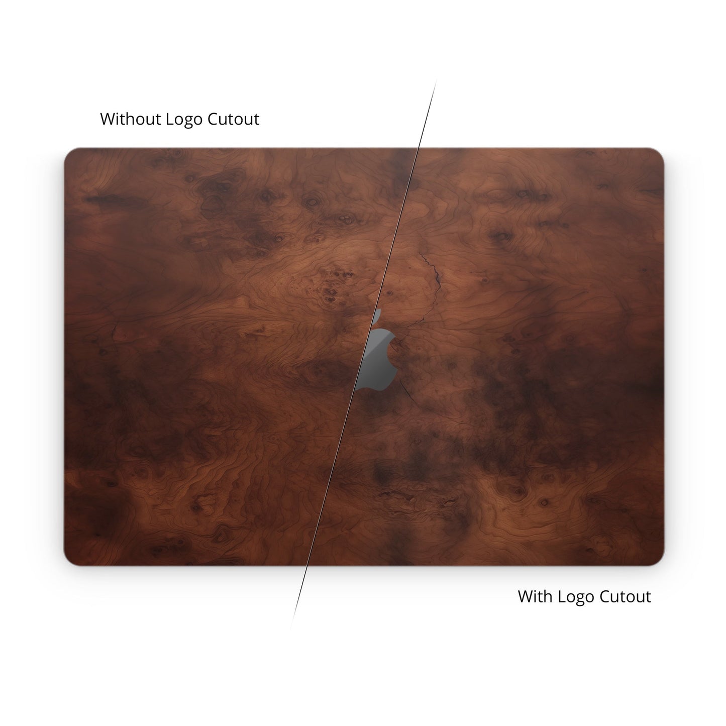 Dark Burlwood - Apple MacBook Skin