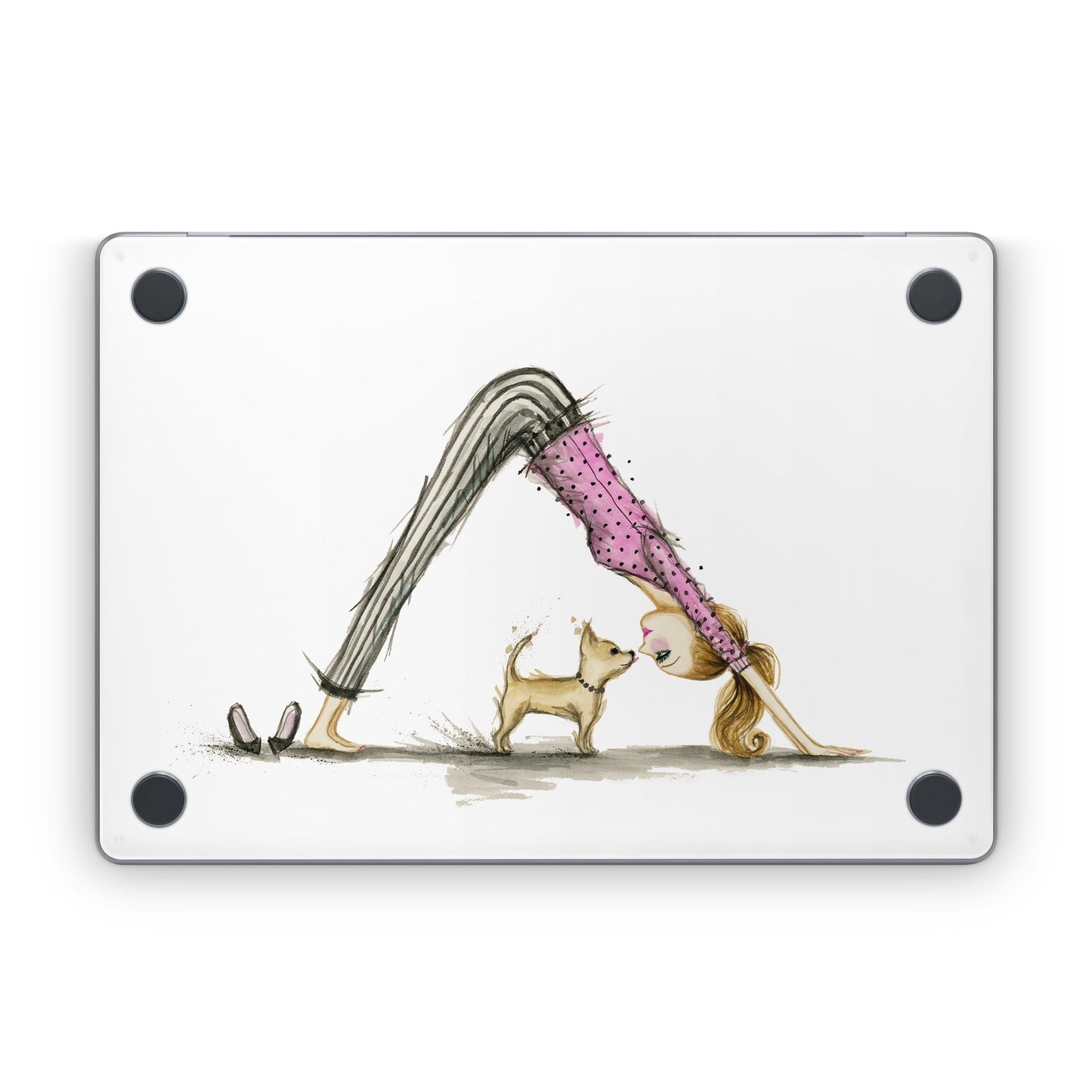 Downward Dog - Apple MacBook Skin