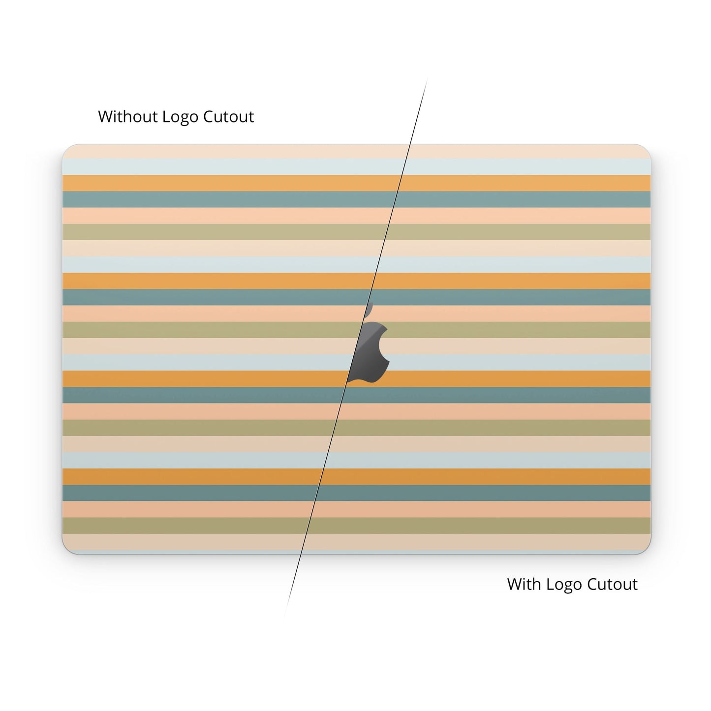 Earth Stripes - Apple MacBook Skin