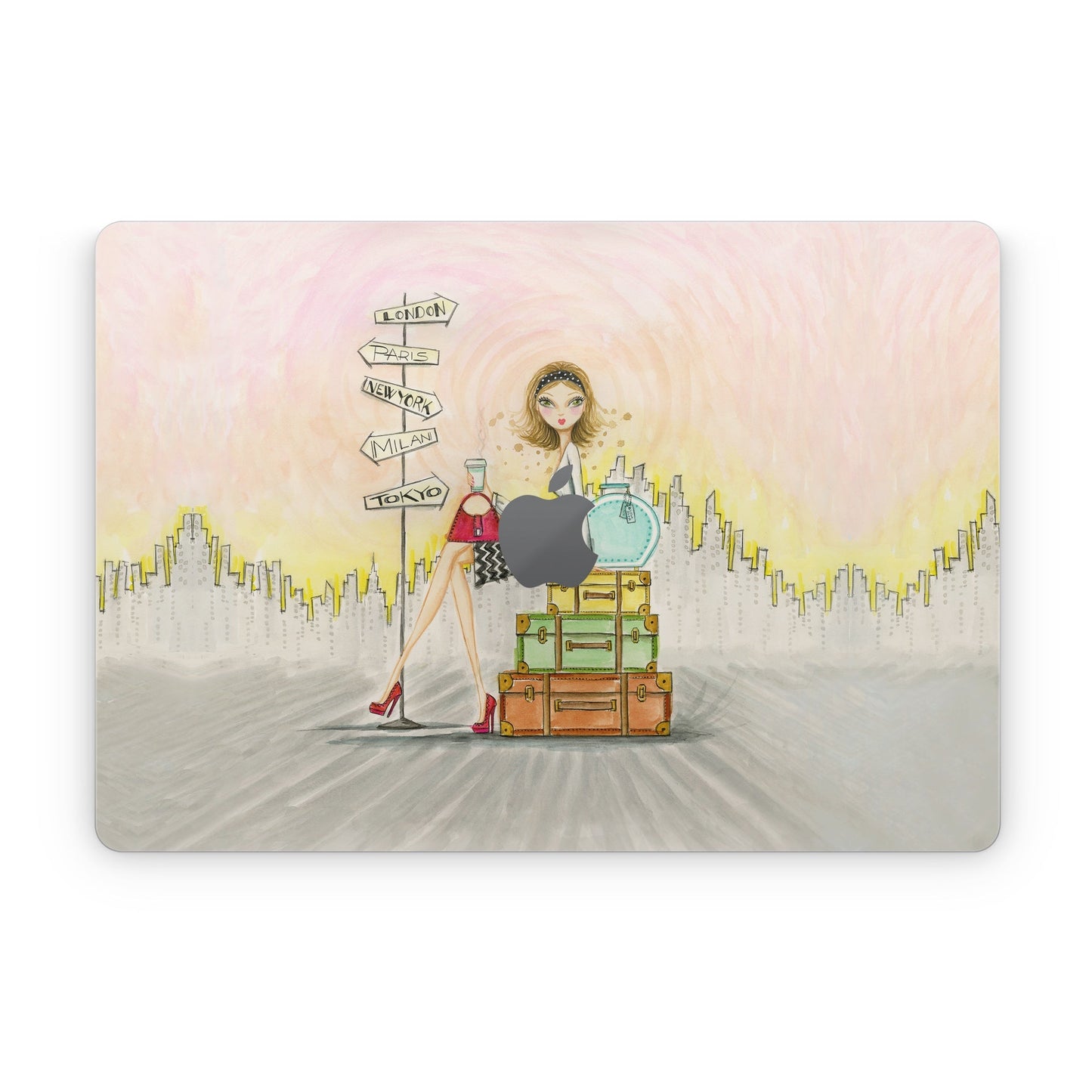 The Jet Setter - Apple MacBook Skin