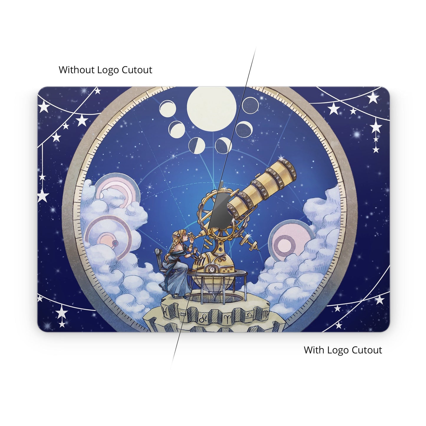 Lady Astrology - Apple MacBook Skin
