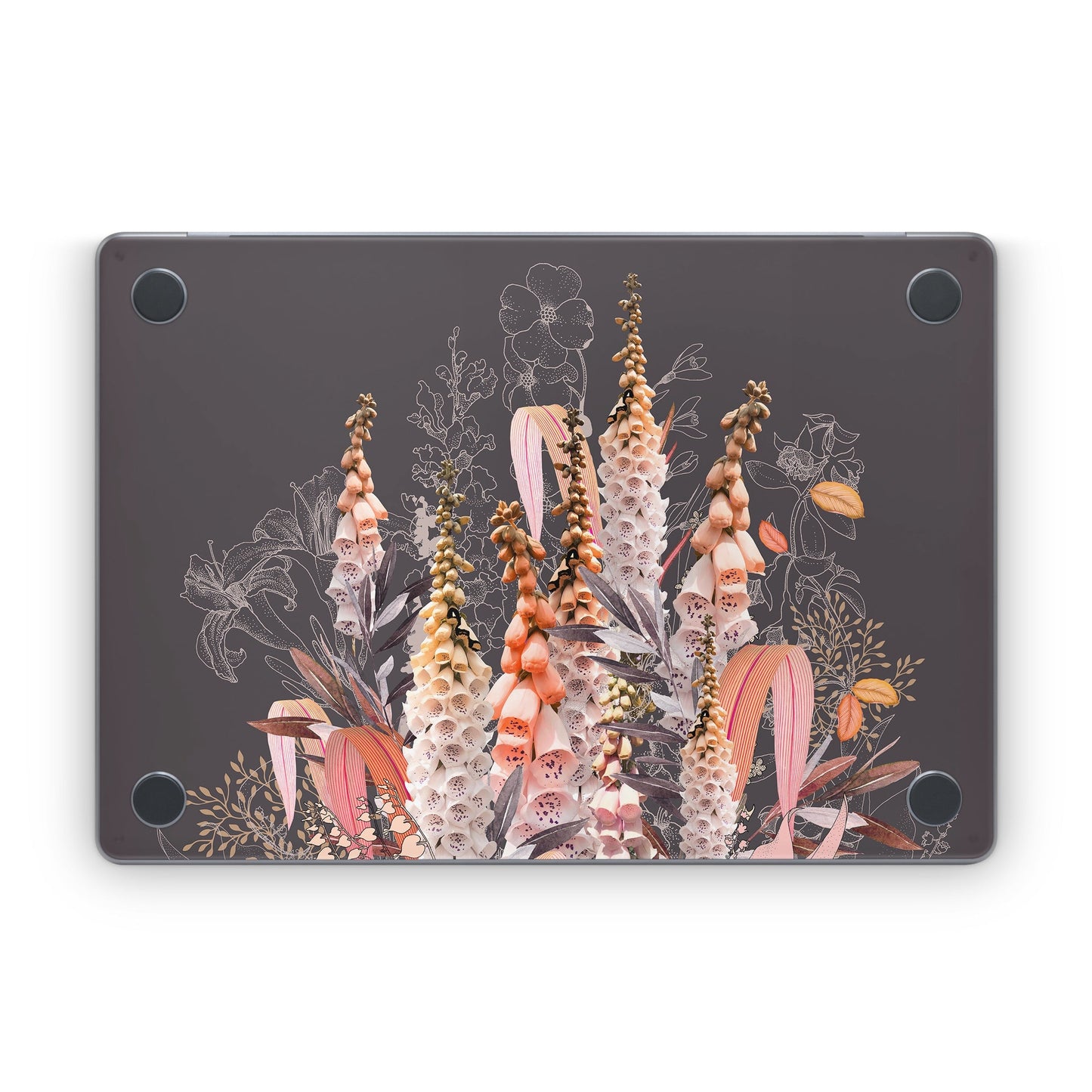 Lupines Chocolate - Apple MacBook Skin