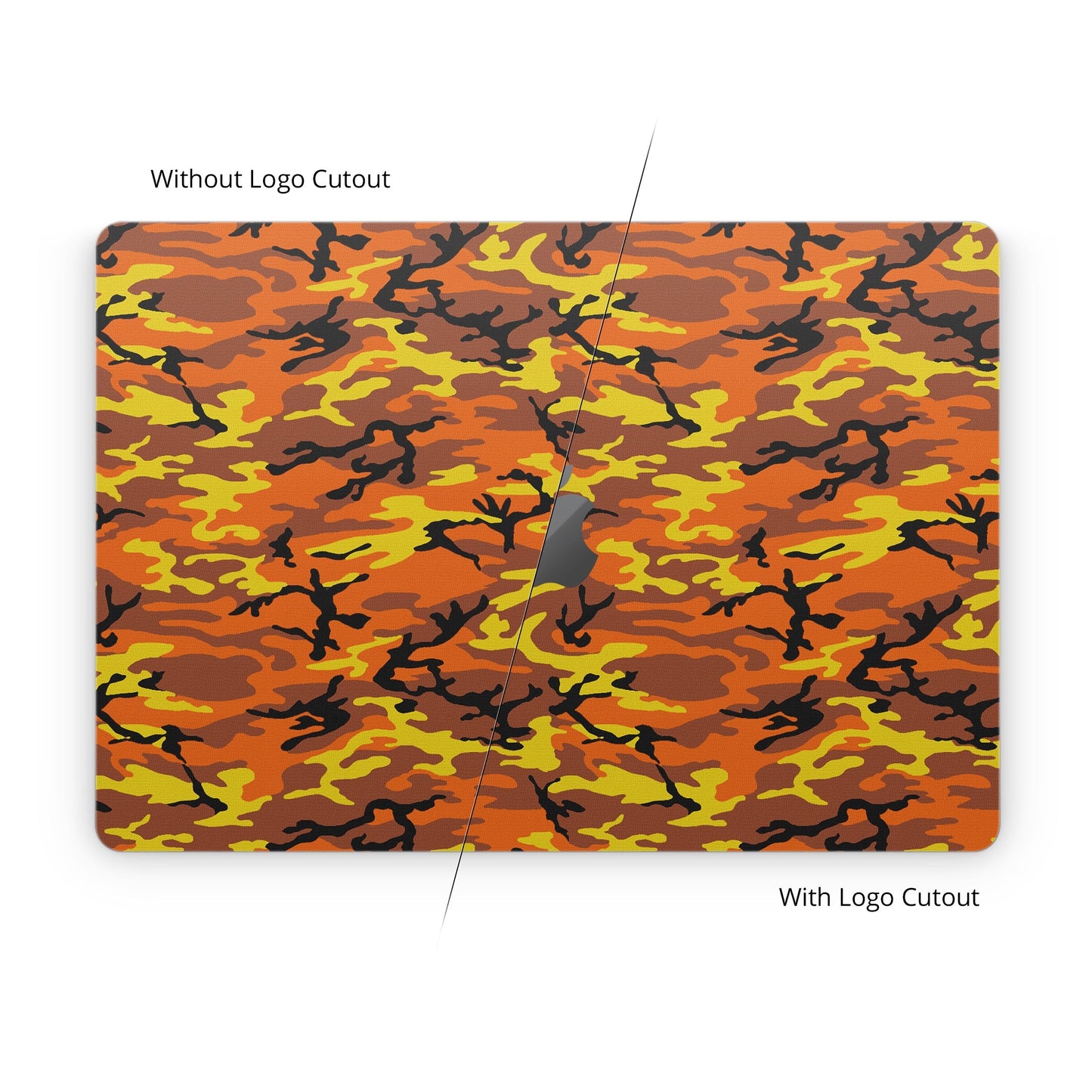 Orange Camo - Apple MacBook Skin