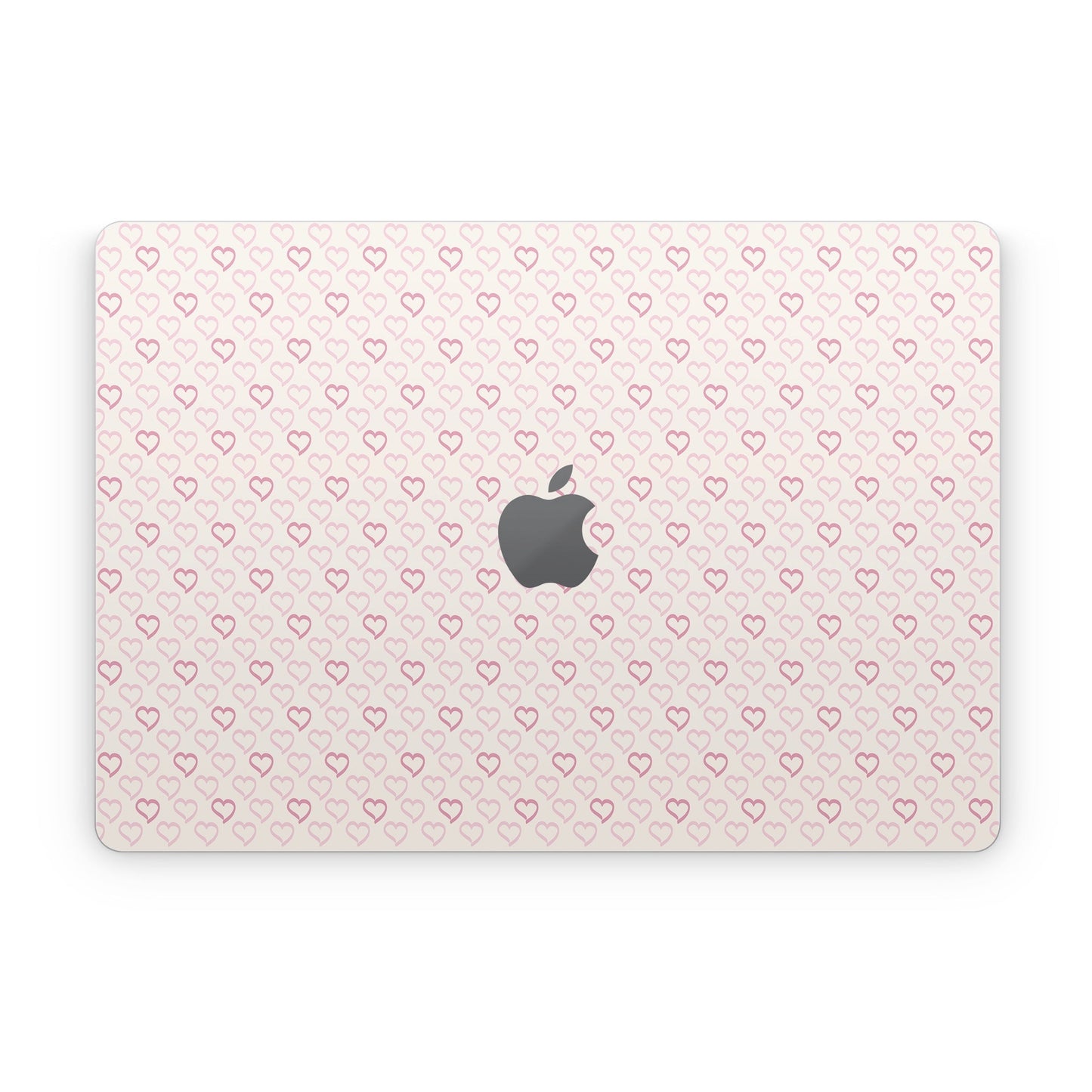 Patterned Hearts - Apple MacBook Skin