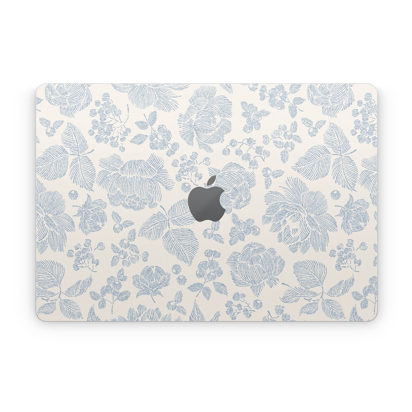 Peonies and Berries - Apple MacBook Skin
