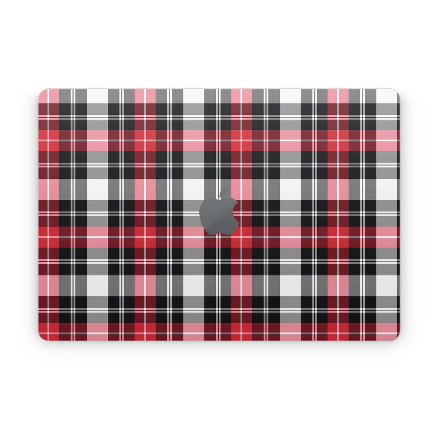Red Plaid - Apple MacBook Skin
