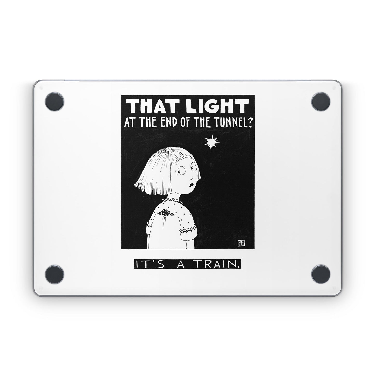 Train Tunnel - Apple MacBook Skin